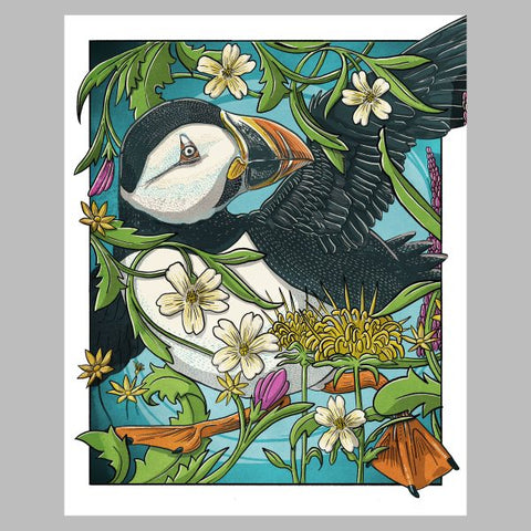 Puffin Print