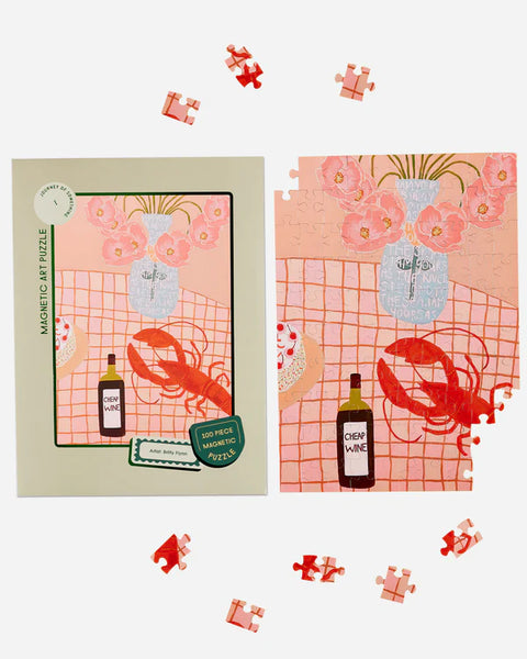 Magnetic Puzzle Lobster Lunch