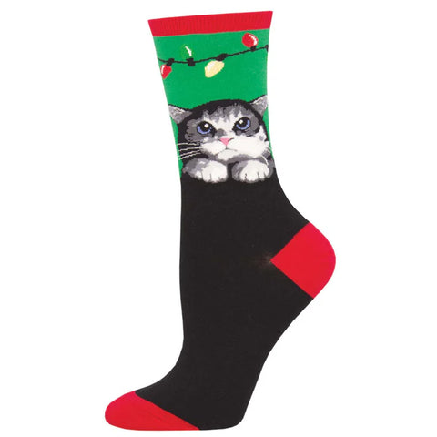 Purrty Lights Socks