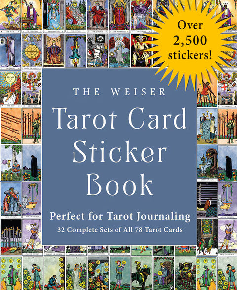 Weiser Tarot Card Sticker Book