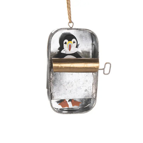Puffin In A Sardine Tin Ornament