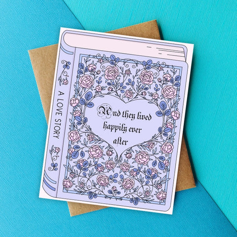 Happily Ever After Wedding Card