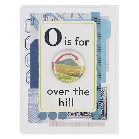 Over The Hill Card