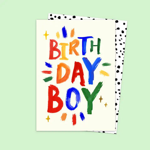 Birthday Boy Card
