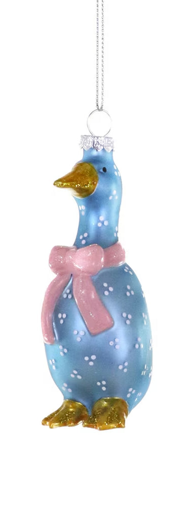 Country Goose Ornament