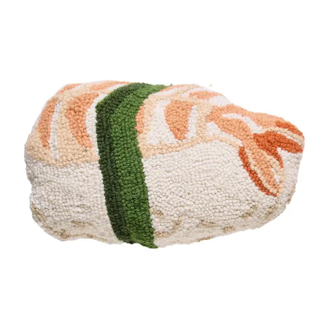 Shrimp Sushi Hooked Pillow