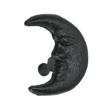 Load image into Gallery viewer, Black Cresent Moon Knob
