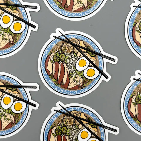 Ramen Soup Sticker
