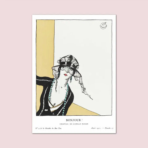 Bonjour! Print
