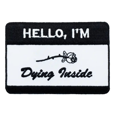 Hello Patch Black