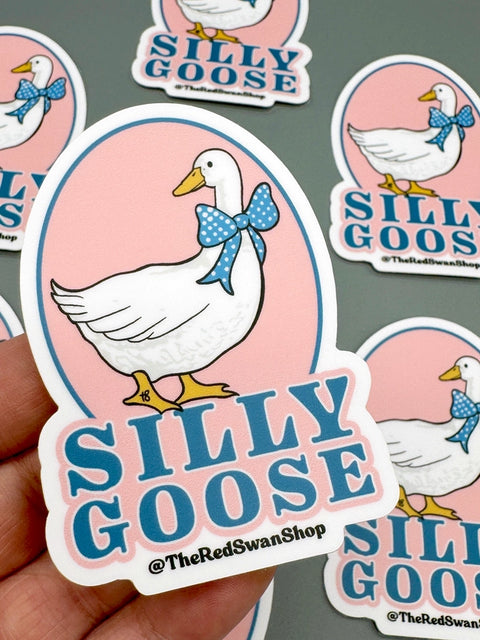 Silly Goose Sticker