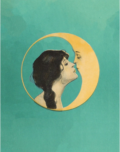 Kissing The Moon Print 5''x7''