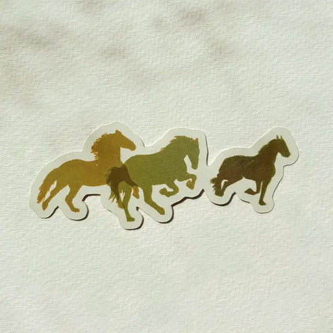 Wild Horses Sticker