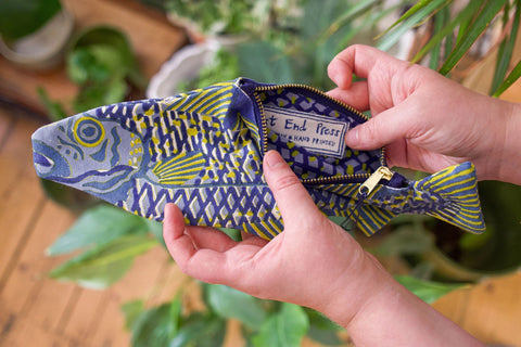 Fabric Fish Case