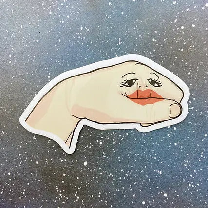 Hand Puppet Sticker