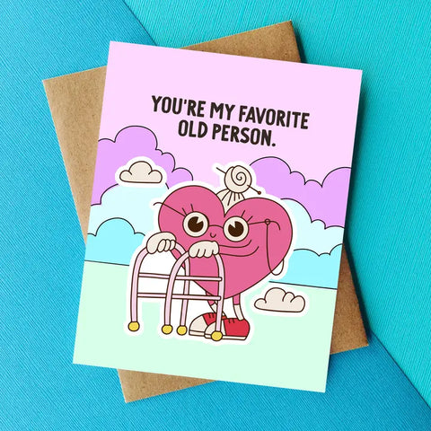 Old Person Card