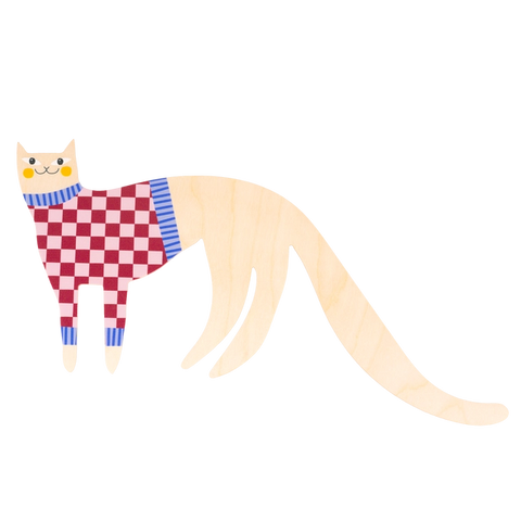 Nuddle The Cat Wall Decor