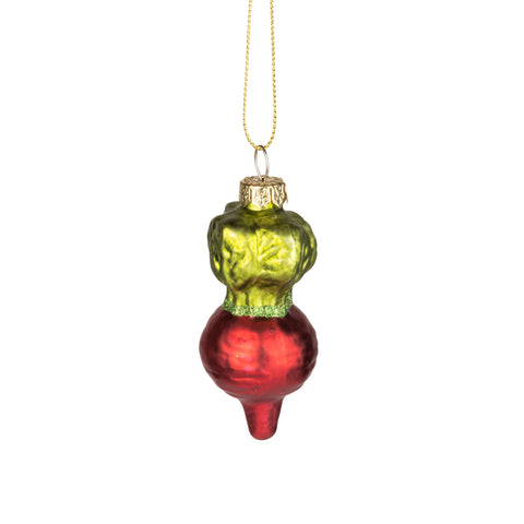 Red Beet Ornament