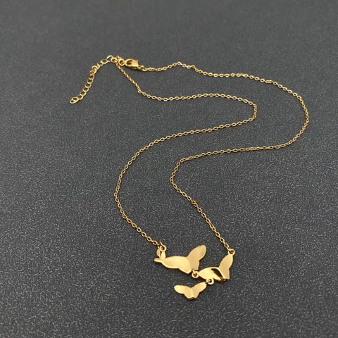 Butterfly Swarm Necklace