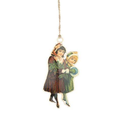 Two Girls Ornament