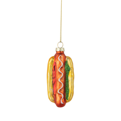 Hot Dog Ornament