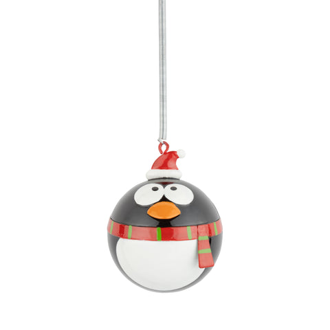 Penguin On Spring Ornament