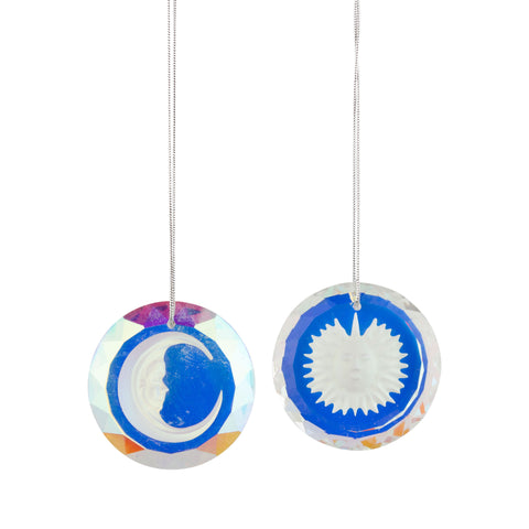 Etched Disk Ornament