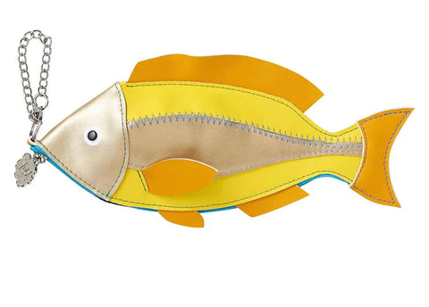 Yellow Fish Pouch