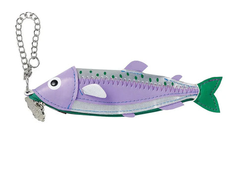 Purple Fish Pouch