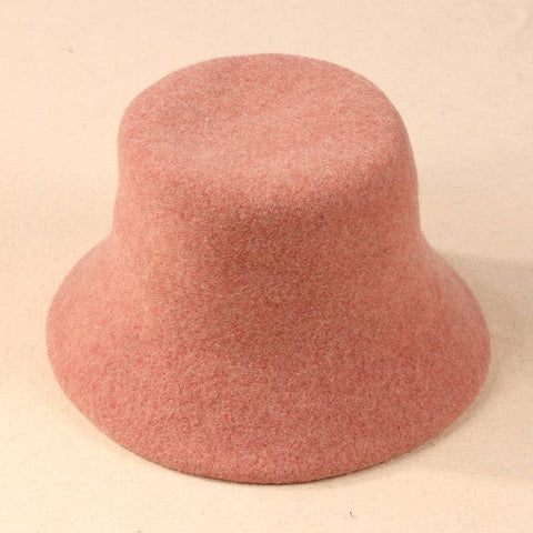 Dusty Pink Bucket Hat