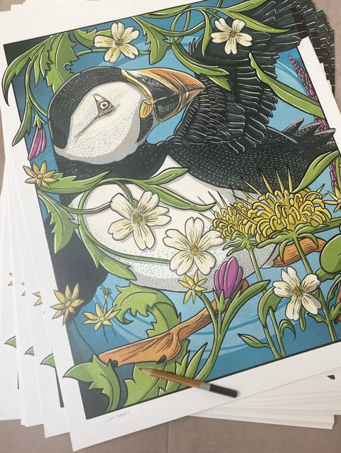 Puffin Print