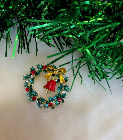 Bell Wreath Brooch