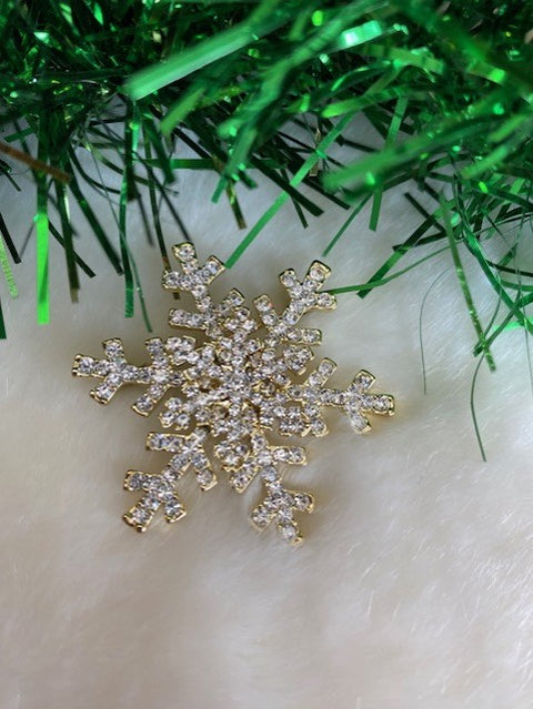Snowflake Brooch