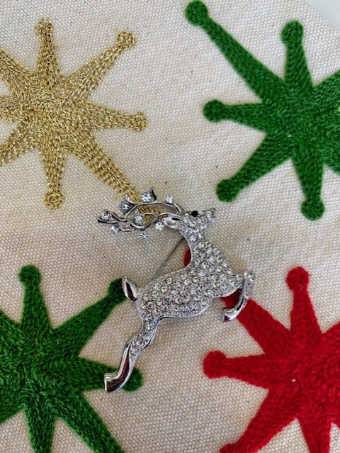 Reindeer Brooch