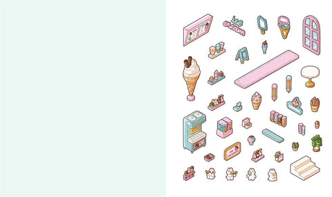 Cute & Cozy Sticker Book- Cozy Town