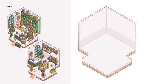 Cute & Cozy Sticker Book- Cozy Town
