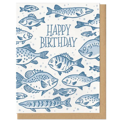 Birthday Fish Card