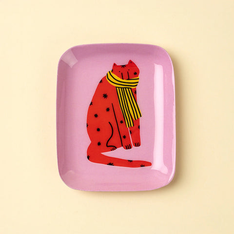 Groovy Cat Tray