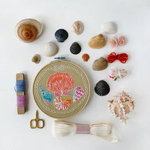 Load image into Gallery viewer, Shells Embroidery Kit
