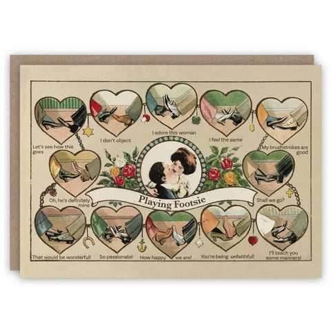 Footsie Card