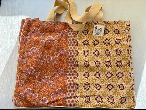 Cleo Market Bag - Peach