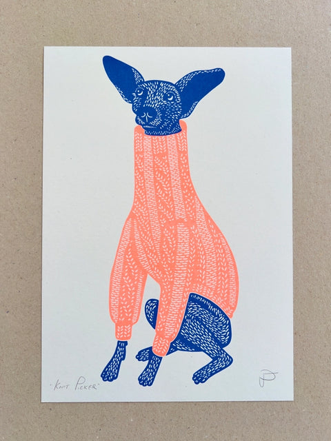 Knit Picker Print
