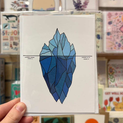 Quilted Iceberg Card