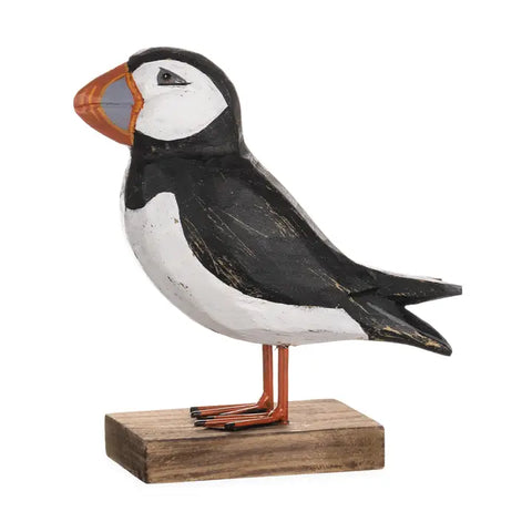 Puffin On Square Block