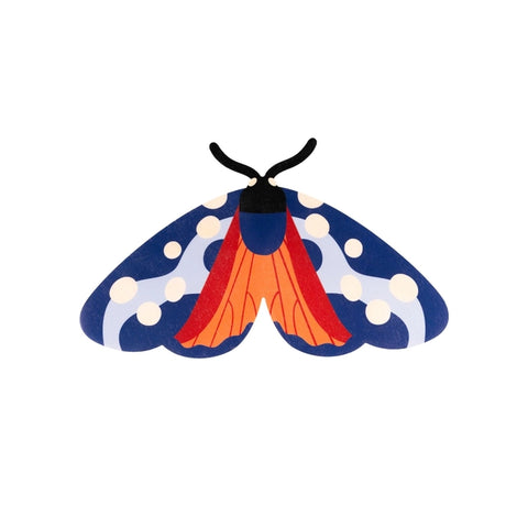 Six-Spot Burnet Wall Decor