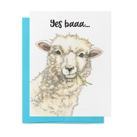 Yes Baaa Card