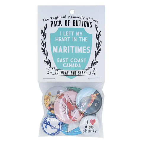 The Maritimes Button Pack