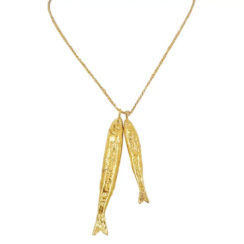 Double Fish Necklace