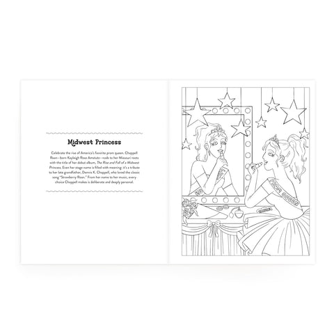 The Unofficial Chappell Roan Colouring Book