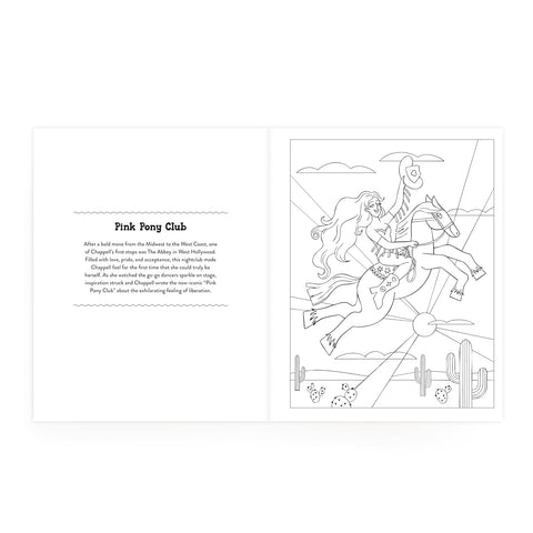 The Unofficial Chappell Roan Colouring Book